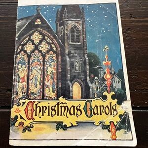 Vintage Christmas Carols Booklet John Hancock (1950)
